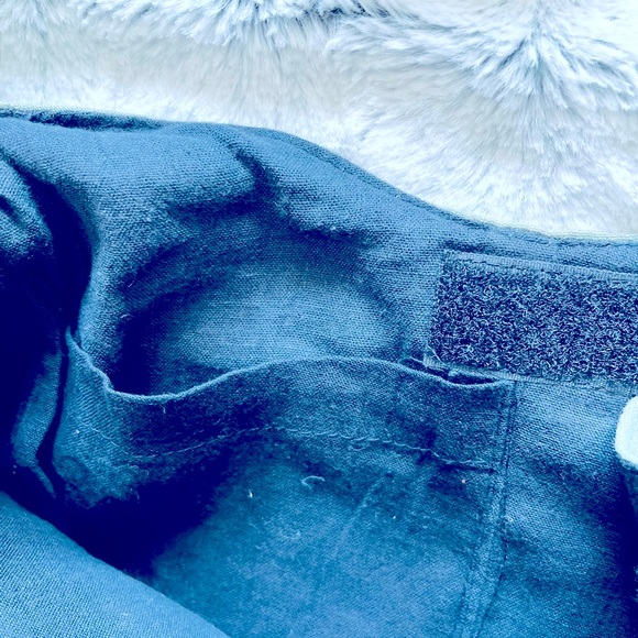 Hippy boho purse with ying yang patch green - Picture 5 of 9